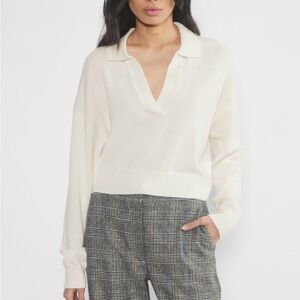 Aritzia Wilfred Clara Merino Wool Waist Sweater Size Medium